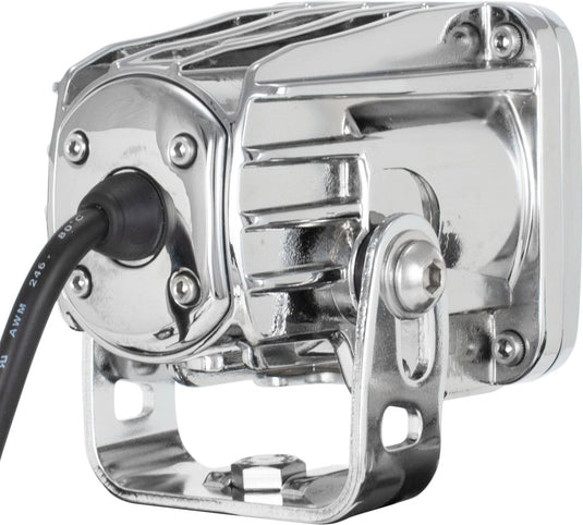 3" Optimus Chrome Square 60° Beam LED Light