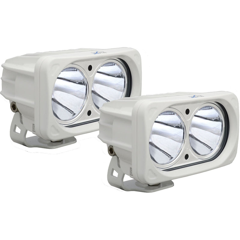 Load image into Gallery viewer, 6? White Optimus Dual 10° Beam LED Light Kit
