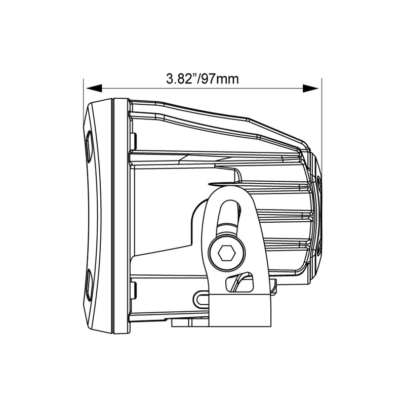 Load image into Gallery viewer, 3.7" Optimus Round 20° Beam LED Light Kit

