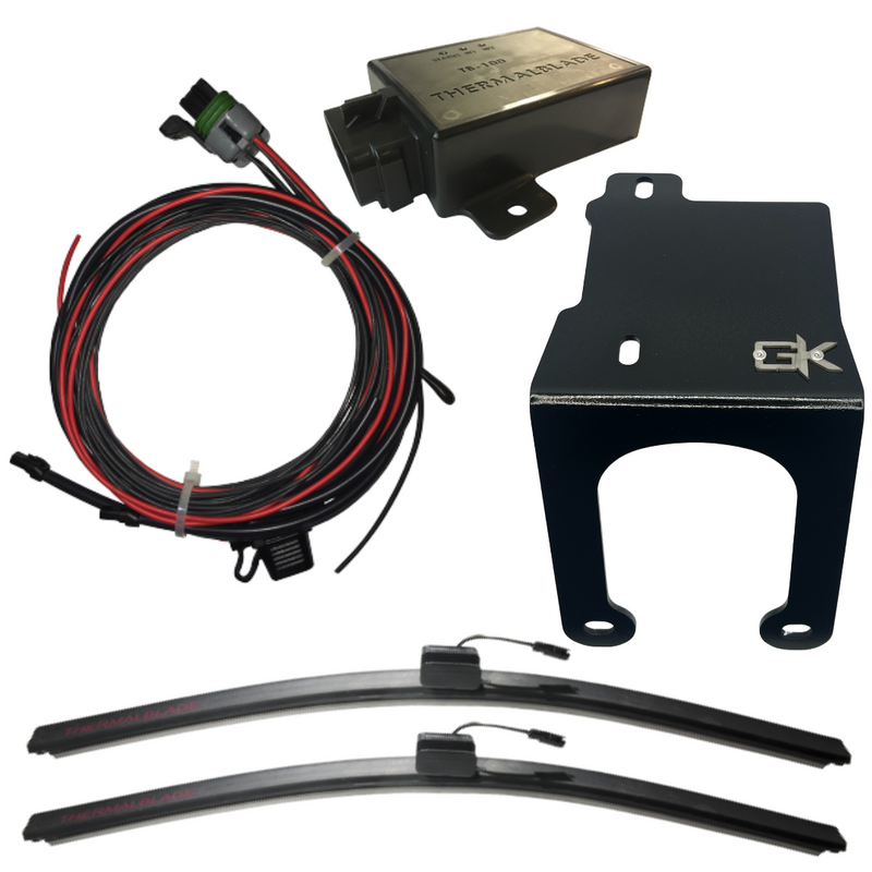 Load image into Gallery viewer, 1984-2002 Jeep Cherokee XJ Heated Wiper Blades with Installation Bracket
