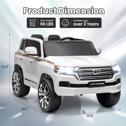 12V Off-Road Electric Ride-On Car for Kids with Remote Control