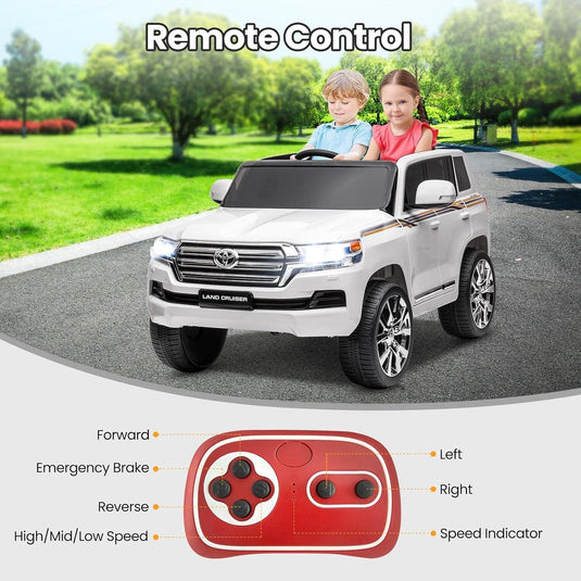 12V Off-Road Electric Ride-On Car for Kids with Remote Control
