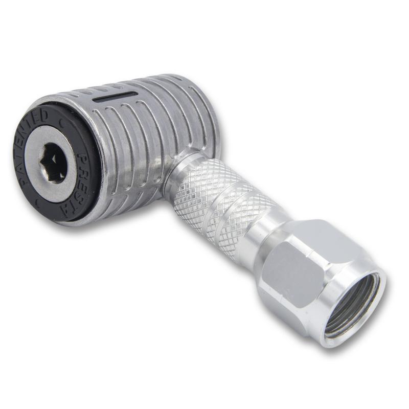 Load image into Gallery viewer, Lightning™ XP Locking Presta Air Chuck for Bike Tires - 1/4&quot; F-NPT (Presta Valves)
