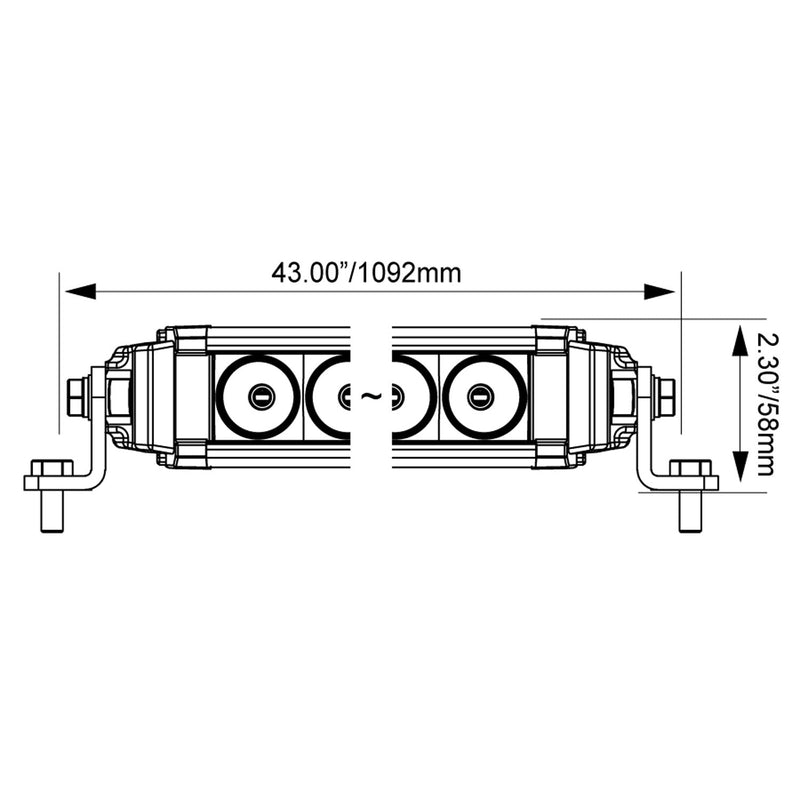 Load image into Gallery viewer, 40" XPL Curved LED Light Bar
