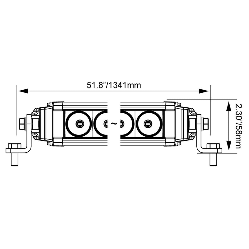 Load image into Gallery viewer, 50" XPL Curved LED Light Bar
