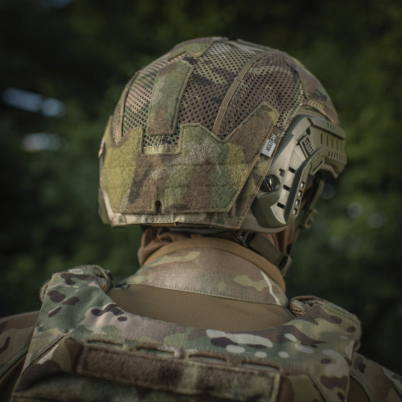 Load image into Gallery viewer, M-Tac Helmet Cover with Shroud Port
