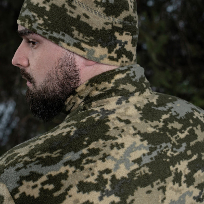 Load image into Gallery viewer, M-Tac Delta Fleece Jacket - Tactical Underwear Top Sweater 1/4 Zip
