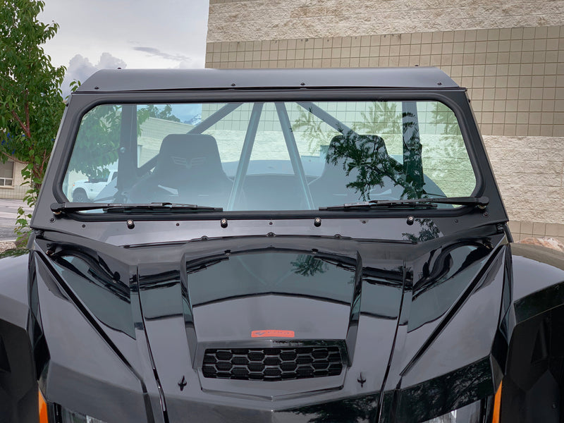 Load image into Gallery viewer, Wildcat XX Vented Glass Windshield with Wipers

