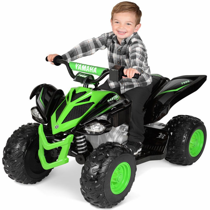 Load image into Gallery viewer, 12 Volt Battery-Powered Raptor Ride-On with Custom Graphic Design
