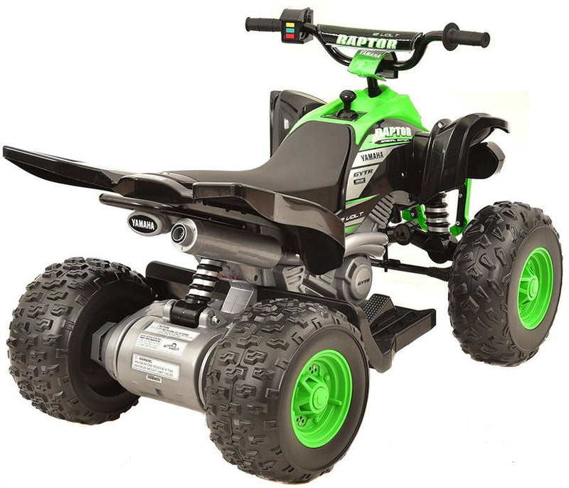 Load image into Gallery viewer, 12 Volt Battery-Powered Raptor Ride-On with Custom Graphic Design
