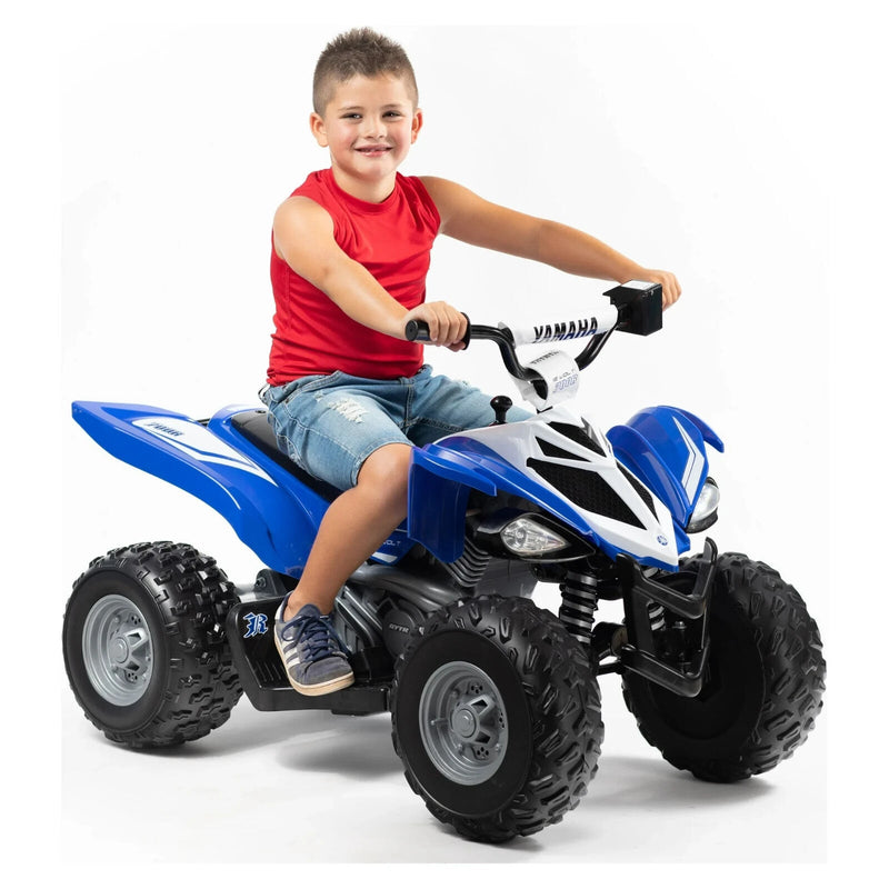 Load image into Gallery viewer, 12V Battery-Powered Blue All-Terrain Ride-On ATV for Kids Ages 3+
