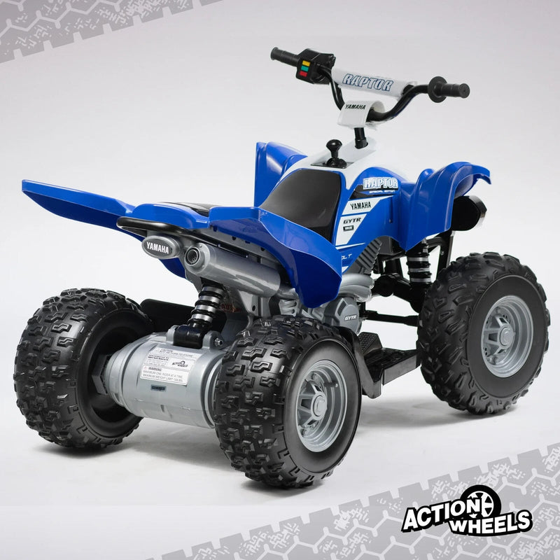 Load image into Gallery viewer, 12V Battery-Powered Blue All-Terrain Ride-On ATV for Kids Ages 3+
