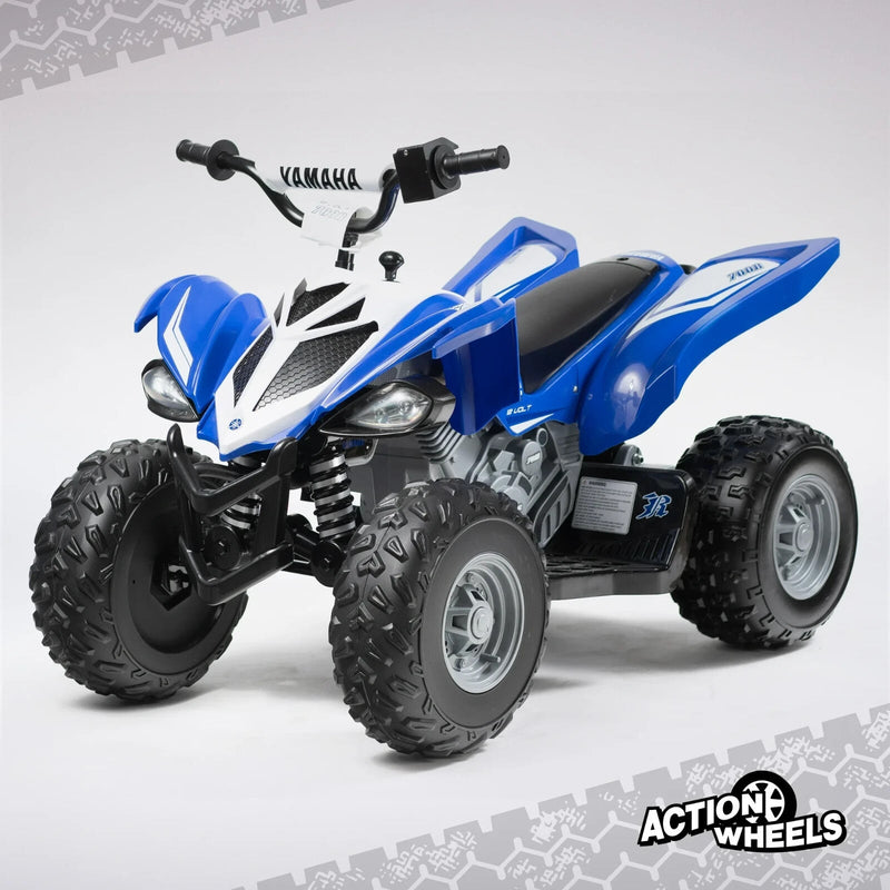 Load image into Gallery viewer, 12V Battery-Powered Blue All-Terrain Ride-On ATV for Kids Ages 3+
