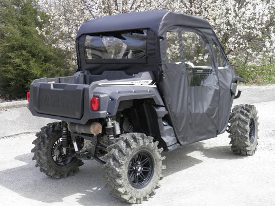 Yamaha Wolverine - Full Cab Enclosure with Vinyl Windshield (Full Doors)
