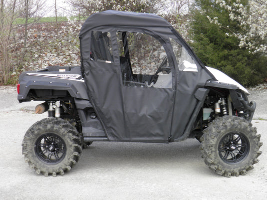 Yamaha Wolverine - Full Cab Enclosure with Vinyl Windshield (Full Doors)