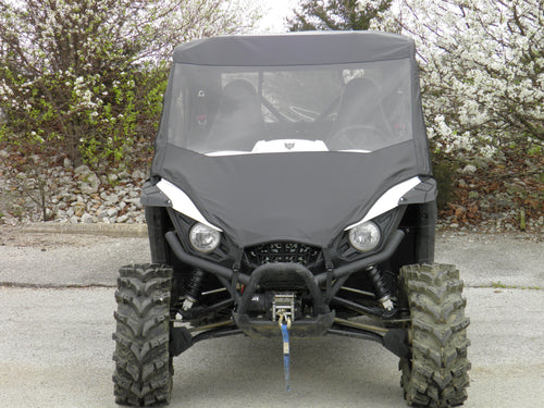 Yamaha Wolverine - Full Cab Enclosure with Vinyl Windshield (Half Doors)