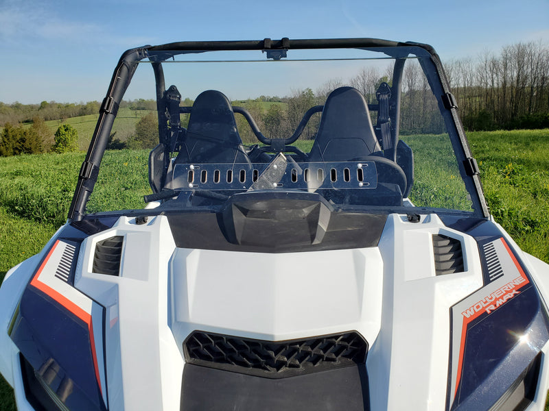 Load image into Gallery viewer, Yamaha Wolverine RMAX 1000 - 1 pc Windshield w/Hard Coat, Clamp and Vent Options
