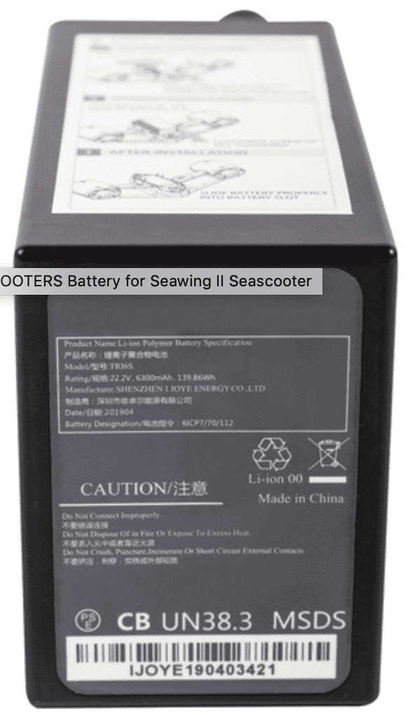 Load image into Gallery viewer, Replacement Battery For Yamaha Seawing
