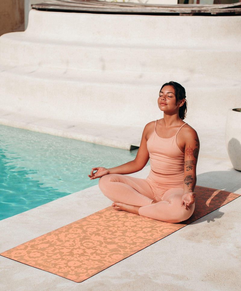 Load image into Gallery viewer, Cork Yoga Mat
