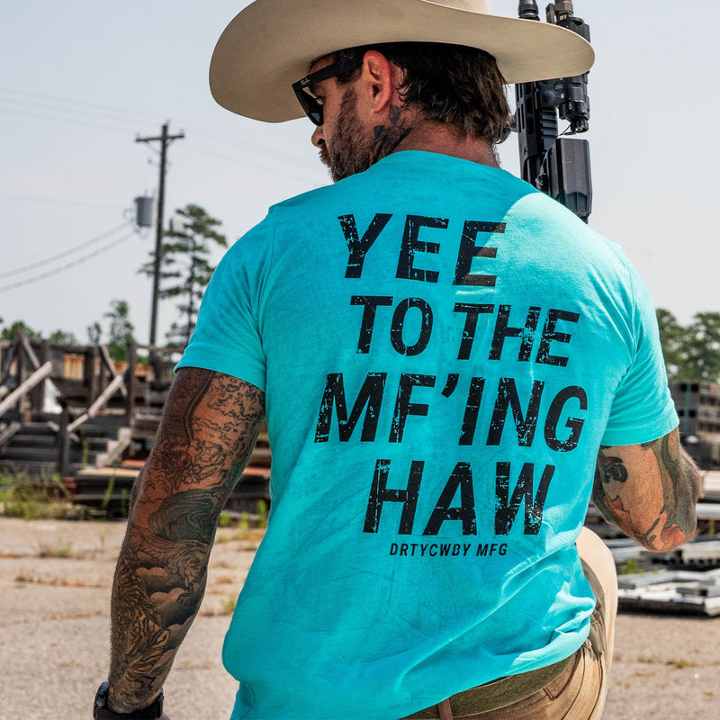 Load image into Gallery viewer, Yee To The Mf&#39;Ing Haw Rodeo Men&#39;s T-Shirt
