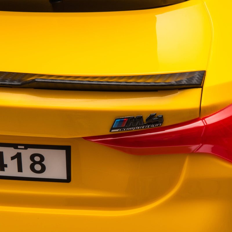 Load image into Gallery viewer, 12V Yellow Kids Ride-On Toy Car with 2.4G Parent Remote Control and Three-Speed Settings
