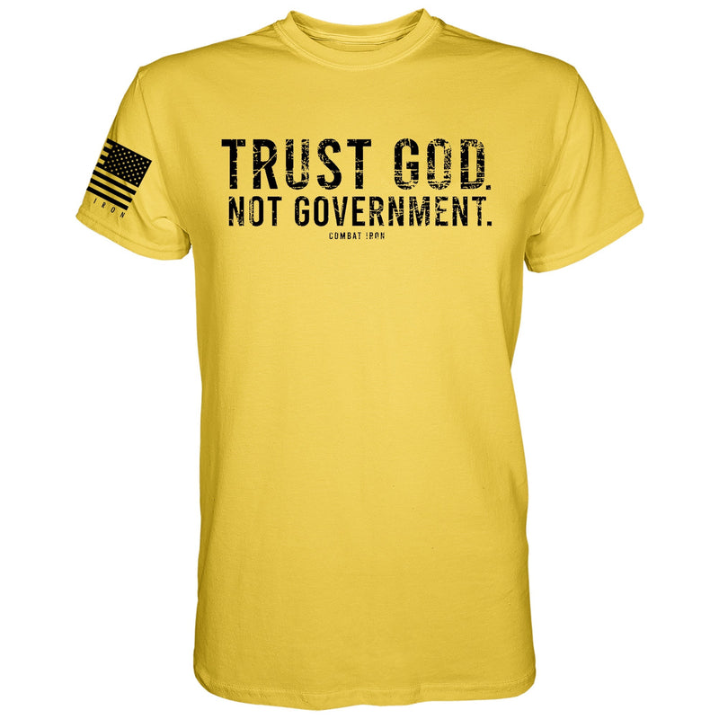 Load image into Gallery viewer, Trust God. Not Government. Men&#39;s T-Shirt
