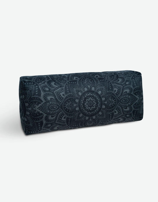 Yoga Bolster - Mandala Charcoal