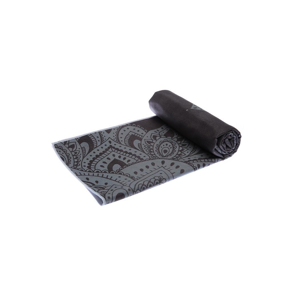 Yoga Mat Towel - Mandala Black
