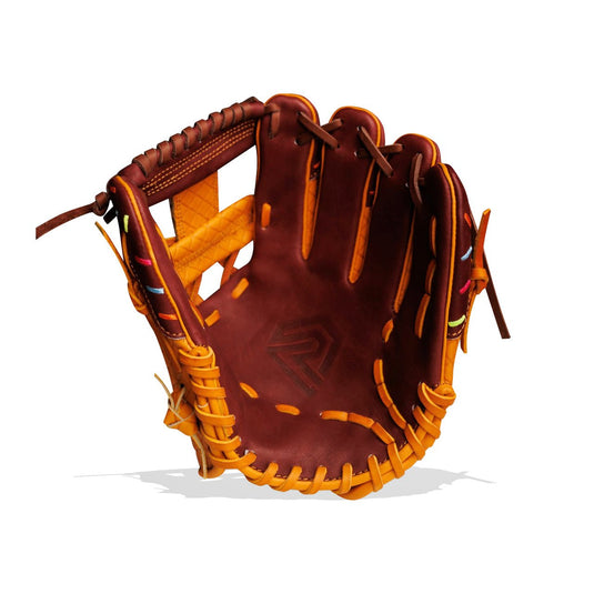 Youth Ball Glove - Ice Cream glove (Chocolate with Sprinkles)