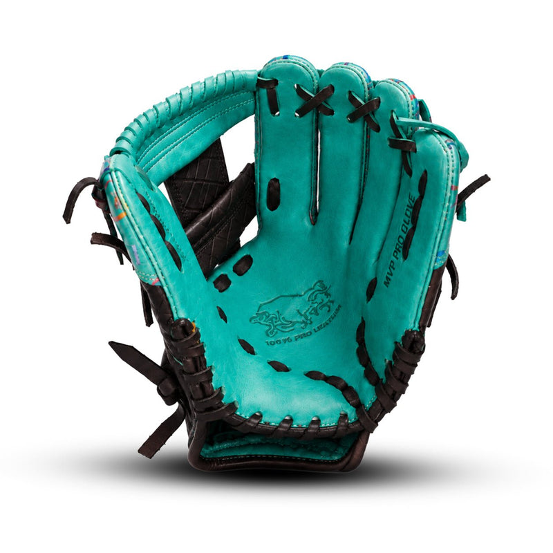 Load image into Gallery viewer, Youth Ball Glove - Ice Cream glove (Mint with Sprinkles)
