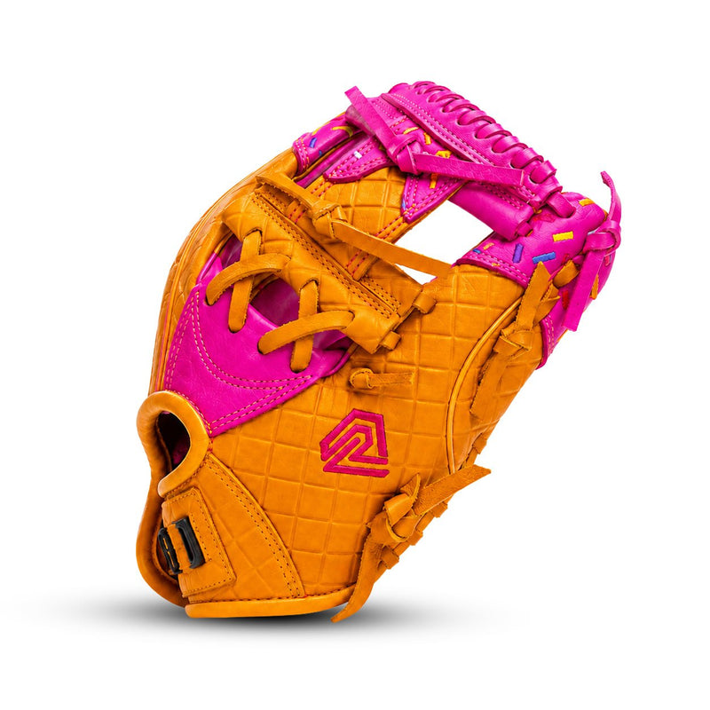 Load image into Gallery viewer, Youth Baseball Glove - Ice Cream glove (Strawberry &amp; Sprinkles)
