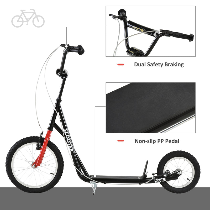 Load image into Gallery viewer, Adjustable Handlebar Kick Scooter for Youth and Teens Ages 5 and Up
