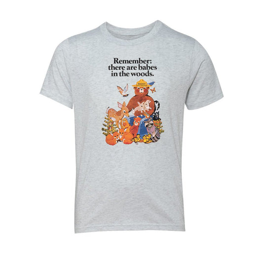 Youth Smokey Bear "Babes in the Woods" Tee