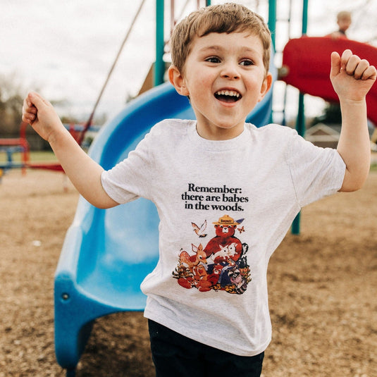 Youth Smokey Bear "Babes in the Woods" Tee
