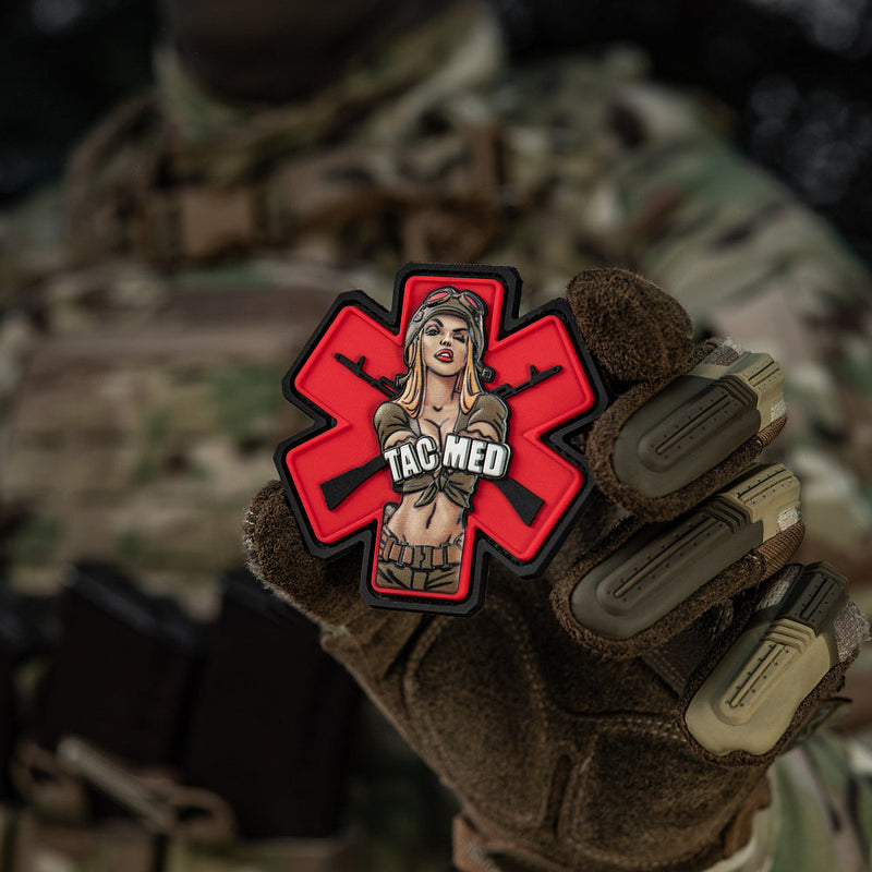 Load image into Gallery viewer, M-Tac Morale Patch Tactical TacMed PVC
