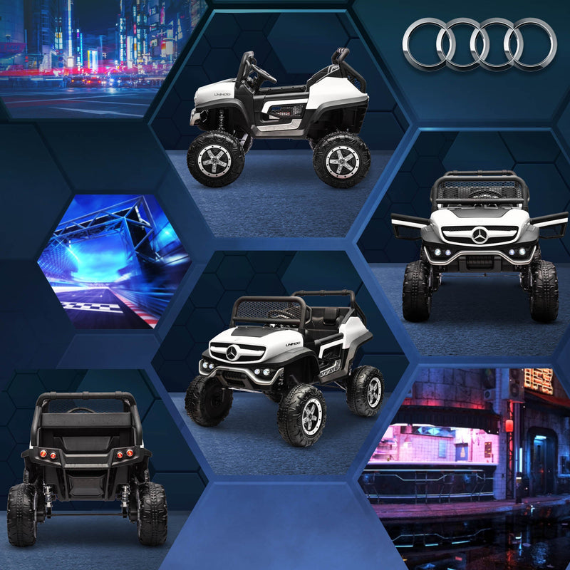 Load image into Gallery viewer, Mercedes-Benz Unimog 12V Kids Ride on Truck with Remote Control - Officially Licensed
