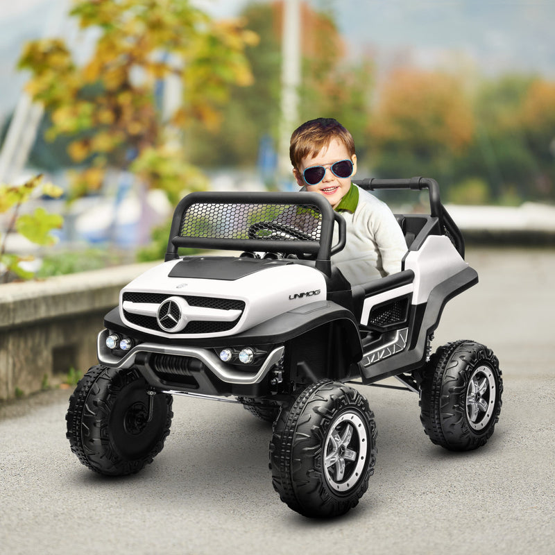 Load image into Gallery viewer, Mercedes-Benz Unimog 12V Kids Ride on Truck with Remote Control - Officially Licensed
