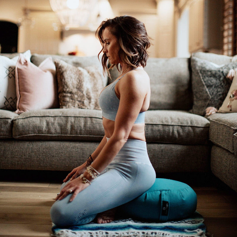 Load image into Gallery viewer, Zafu Meditation Cushion
