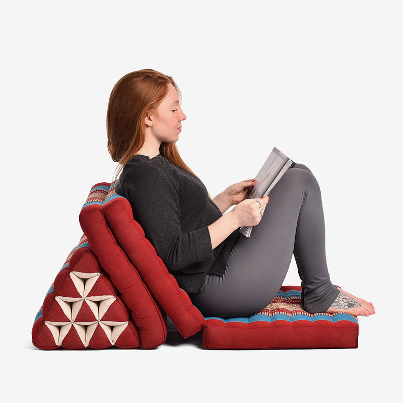 Load image into Gallery viewer, Zafuko Three Fold Thai Cushion
