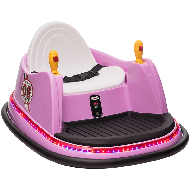 Load image into Gallery viewer, 12V Electric Ride-On Bumper Car for Kids and Toddlers Ages 2-6 Years - Purple
