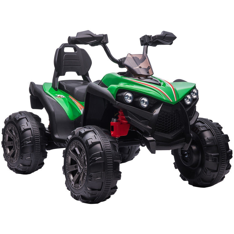 Load image into Gallery viewer, 12V Electric Kids Ride-On Off-Road ATV Quad Car with 2 Speeds Green
