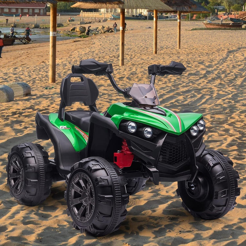 Load image into Gallery viewer, 12V Electric Kids Ride-On Off-Road ATV Quad Car with 2 Speeds Green
