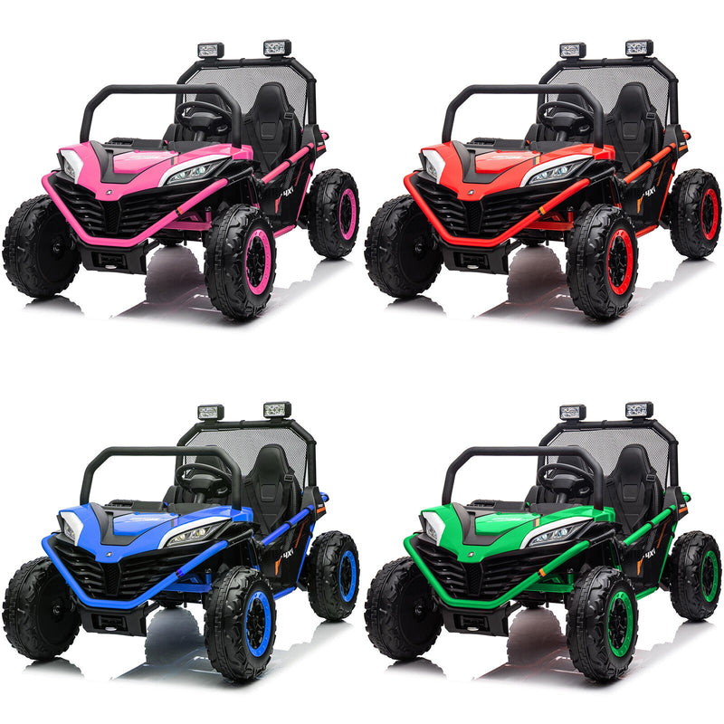 Load image into Gallery viewer, 24V Electric Kids 2-Seater Ride-On UTV Truck with 300W Motor, EVA Wheels, and Remote Control
