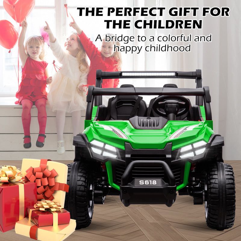Load image into Gallery viewer, 24V Electric Kids 2-Seater Ride-On UTV Truck with 4x80W Motors and Remote Control
