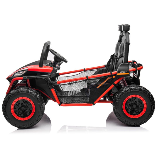 24V Electric Kids Ride-On UTV Truck with 2 Seats, 4WD and Remote Control, 4x80W Motor