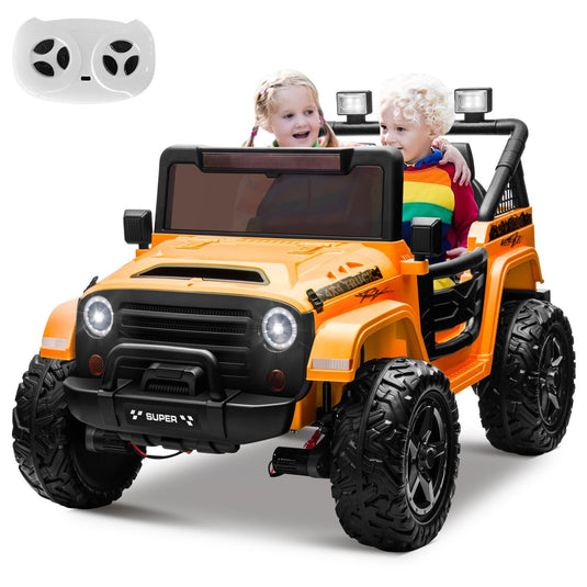 Kids Electric Ride-On Truck 24V 9AH Battery 4WD/2WD Power Car 2-Seater