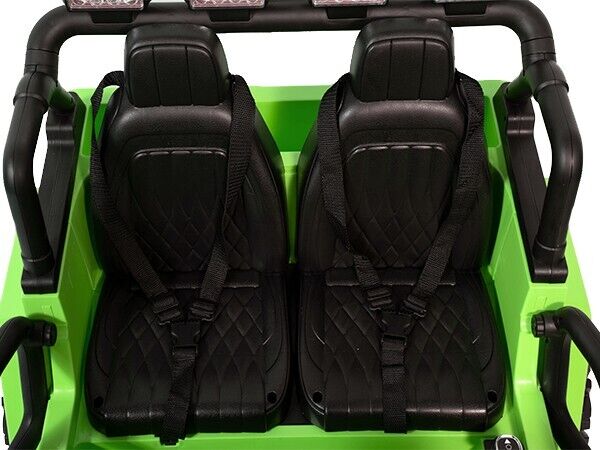 Load image into Gallery viewer, 12V Electric Kids Ride-On Jeep Truck with Remote Control Battery-Powered Car Green
