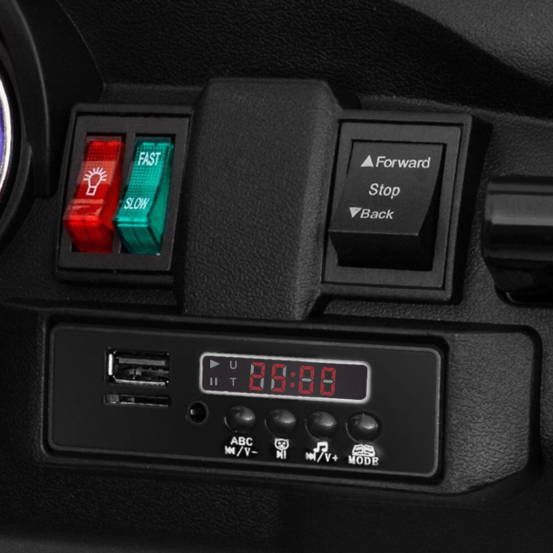 Load image into Gallery viewer, 24V Electric Kids Ride-On Car with 2 Seats and 4WD/2WD Switch - Purple
