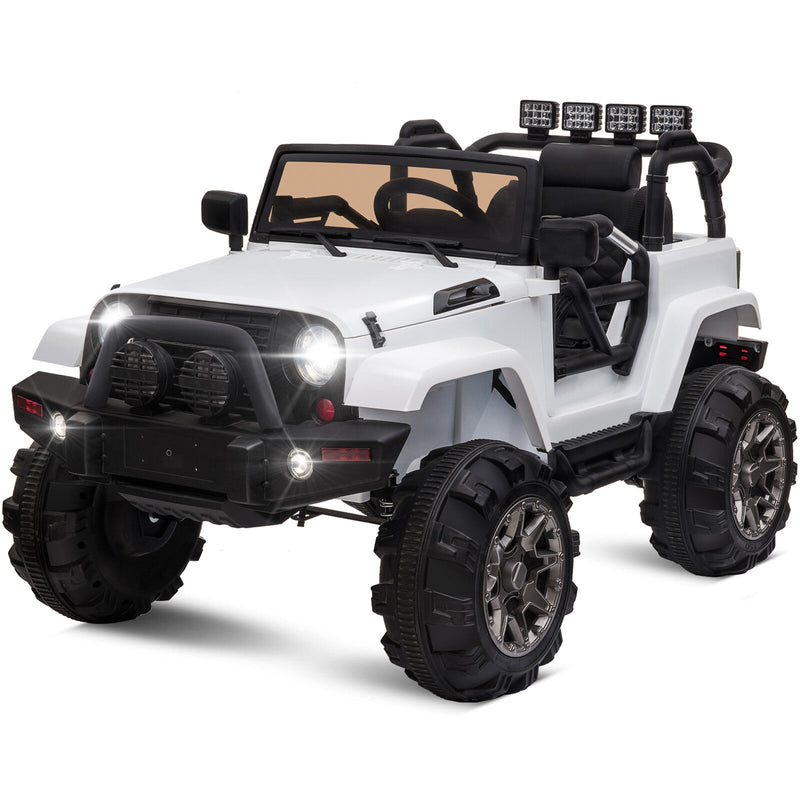 Load image into Gallery viewer, 12V Kids Ride-On Jeep Truck Car with Remote Control and 3 Speed Settings
