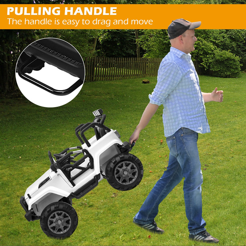 Load image into Gallery viewer, 12V Kids Ride-On Jeep Truck Car with Remote Control and 3 Speed Settings
